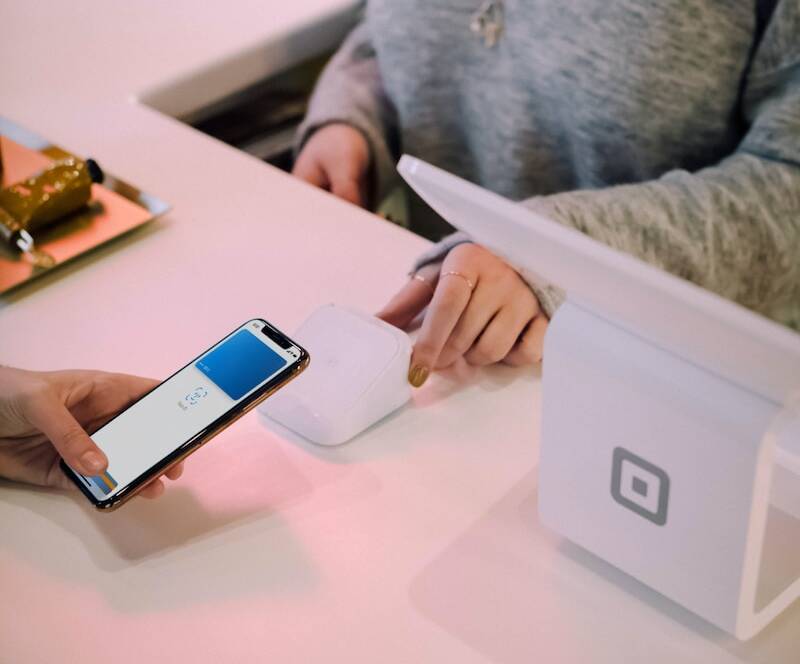 Android smartphone on desk